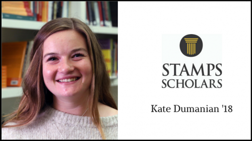 Stamps Scholar Kate Dumanian