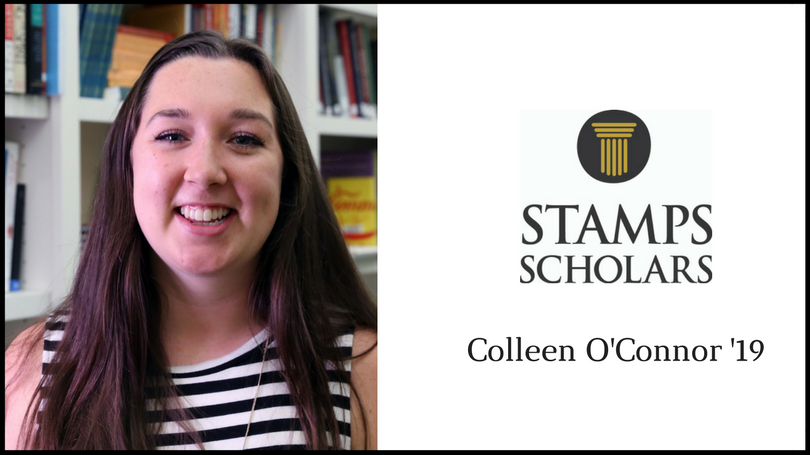 Stamps Scholar Colleen O'Connor