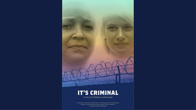 It's Criminal - documentary film poster