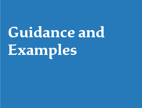 GenAI Teaching Guidance and Practical Examples text box